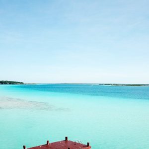 Laguna de los Siete Colores en Bacalar, Quintana Roo